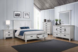 Franco 5-drawer Dresser Distressed White | White | Distressed White | 205333
