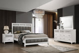 Barzini 4-piece Queen Bedroom Set White | Queen / 4-piece | 205891Q-S4