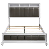 Barzini 4-piece Queen Bedroom Set White | Gallery | 205891Q-S4 205891KE-S4 205891KW-S4 205891Q-S5 205891KE-S5 205891KW-S5