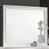 Barzini Dresser Mirror White | Full | White | 205894