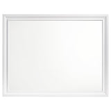 Barzini Dresser Mirror White | Full | White | 205894