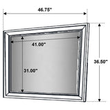 Barzini Dresser Mirror White | Full | White | 205894
