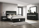 Miranda 4-piece Twin Bedroom Set Black | Full / 4-piece / 206360F-S4 | 206360F-S4
