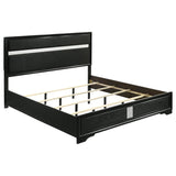 Miranda 5-piece Eastern King Bedroom Set White | Eastern King | Black | 206360KE-S5N