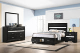 Miranda 4-piece Twin Bedroom Set Black | King / 4-piece / 206361F-S4 | 206361F-S4