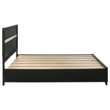 Miranda 51-inch Wood California King Storage Panel Bed Black | Black | 206361KW