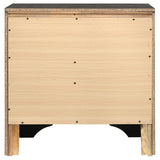 Miranda 3-drawer Nightstand Bedside Table Black | Black | 206362