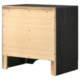 Miranda 3-drawer Nightstand Bedside Table Black | Black | 206362