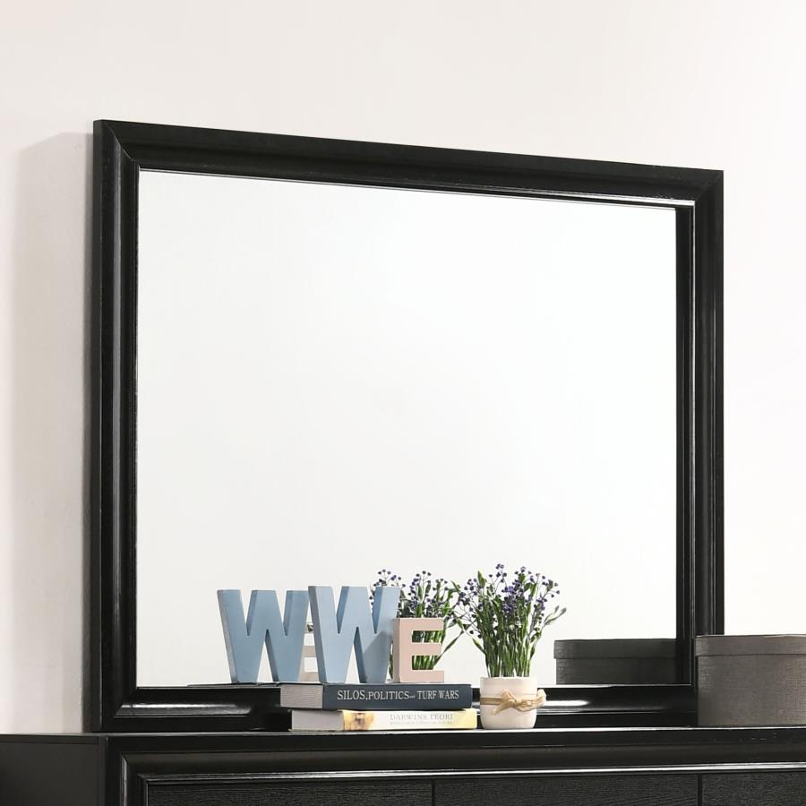 Miranda Dresser Mirror Black | Full | Black | 206364