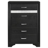 Miranda 6-drawer Bedroom Chest Black | Black | 206365