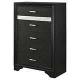 Miranda 6-drawer Bedroom Chest Black | Black | 206365