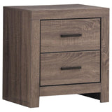 Brantford 2-drawer Nightstand Barrel Oak | Full | Brown | Barrel Oak | 207042