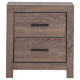 Brantford 2-drawer Nightstand Barrel Oak | Full | Brown | Barrel Oak | 207042