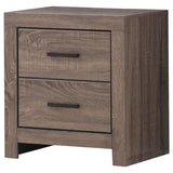 Brantford 2-drawer Nightstand Barrel Oak | Full | Brown | Barrel Oak | 207042