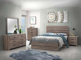 Brantford 2-drawer Nightstand Barrel Oak | Full | Brown | Barrel Oak | 207042
