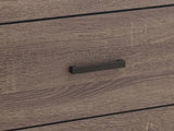 Brantford 6-drawer Dresser with Mirror Barrel Oak | Brown | Barrel Oak | 207043M