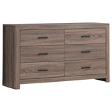 Brantford 6-drawer Dresser Barrel Oak | Brown | Barrel Oak | 207043