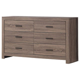 Brantford 6-drawer Dresser Barrel Oak | Brown | Barrel Oak | 207043