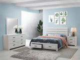 Brantford 4-piece Queen Bedroom Set Coastal White | Eastern King / 4-piece / 207050KE-S4 | 207050KE-S4