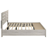 Brantford Wood Eastern King Storage Panel Bed Coastal White | White | Coastal White | 207050KE