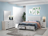 Brantford 4-piece Queen Bedroom Set Coastal White | Gallery | 207050Q-S4 207051Q-S4 207050KE-S4 207051KE-S4 207050Q-S5 207051Q-S5 207050KE-S5 207051KE-S5