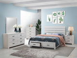 Brantford 4-piece Queen Bedroom Set Coastal White | Queen / 5-piece / 207050Q-S5 | 207050Q-S5