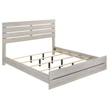 Brantford Wood Eastern King Panel Bed Coastal White | Ivory | Coastal White | 207051KE