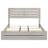 Brantford Wood Eastern King Panel Bed Coastal White | Ivory | Coastal White | 207051KE