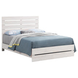 Brantford Wood Queen Panel Bed Coastal White | Queen | Ivory | Coastal White | 207051Q