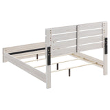 Brantford Wood Queen Panel Bed Coastal White | Queen | Ivory | Coastal White | 207051Q