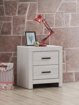 Brantford 2-drawer Nightstand Coastal White | Full | White | Coastal White | 207052