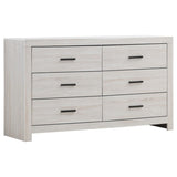 Brantford 6-drawer Dresser Coastal White | White | Coastal White | 207053