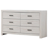Brantford 6-drawer Dresser Coastal White | White | Coastal White | 207053
