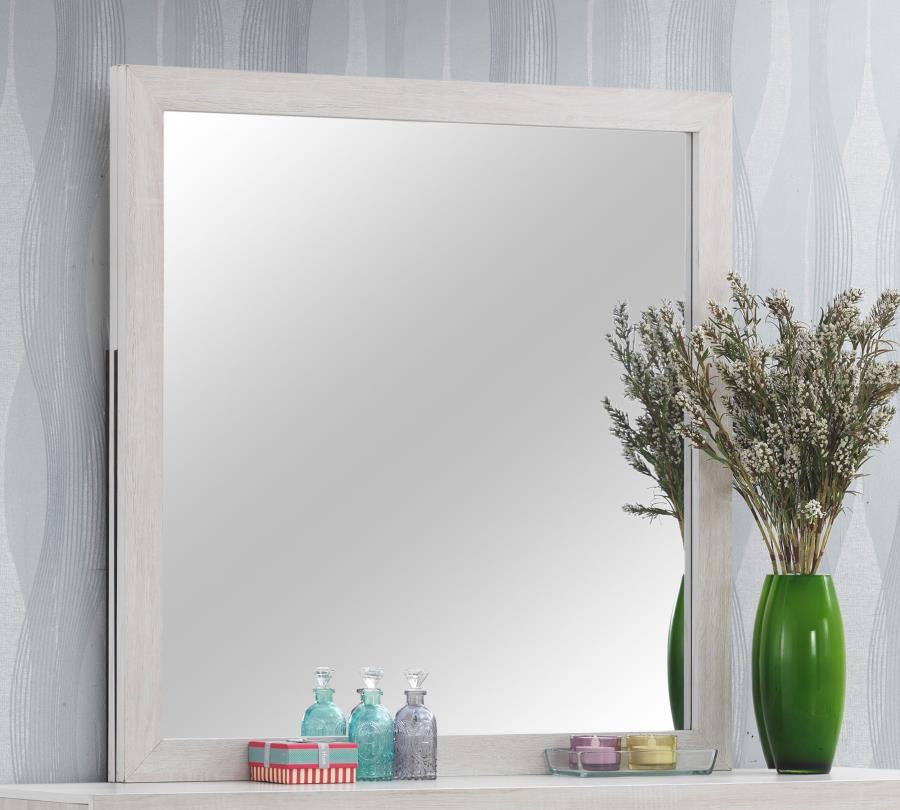 Brantford Dresser Mirror Coastal White | King | White | Coastal White | 207054
