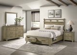 Hazlewood 4-piece Queen Bedroom Set Vineyard Oak | Eastern King / 4-piece / 207530KE-S4 | 207530KE-S4
