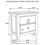 Hazlewood 4-piece Queen Bedroom Set Vineyard Oak | Gallery | 207530Q-S4 207531Q-S4 207530KE-S4 207531KE-S4 207530Q-S5 207531Q-S5 207530KE-S5 207531KE-S5