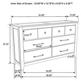 Hazlewood 4-piece Queen Bedroom Set Vineyard Oak | Gallery | 207530Q-S4 207531Q-S4 207530KE-S4 207531KE-S4 207530Q-S5 207531Q-S5 207530KE-S5 207531KE-S5