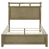 Hazlewood 61-inch Queen Panel Bed Vineyard Oak | Queen | Brown | Vineyard Oak | 207531Q