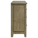 Hazlewood 6-drawer Bedroom Dresser Cabinet Vineyard Oak | Brown | Vineyard Oak | 207533