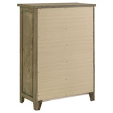 Hazlewood 5-drawer Bedroom Chest of Drawers Vineyard Oak | Brown | Vineyard Oak | 207535
