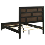 Watson Wood Full Panel Bed Grey Oak | Grey | Grey Oak | 212421F