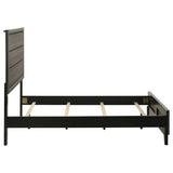 Watson Wood Full Panel Bed Grey Oak | Grey | Grey Oak | 212421F