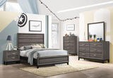 Watson Wood Full Panel Bed Grey Oak | Grey | Grey Oak | 212421F
