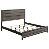 Watson Wood Eastern King Panel Bed Grey Oak | Grey | Grey Oak | 212421KE