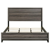 Watson Wood Eastern King Panel Bed Grey Oak | Grey | Grey Oak | 212421KE