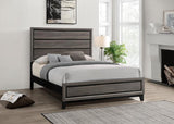 Watson Wood Queen Panel Bed Grey Oak | Grey | Grey Oak | 212421Q