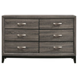 Watson Four-piece Twin Bedroom Set Grey Oak | Gallery | 212421T-S4 212421F-S4 212421Q-S4 212421KE-S4 212421KW-S4
