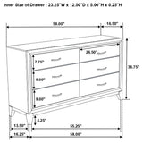 Watson Four-piece Twin Bedroom Set Grey Oak | Gallery | 212421T-S4 212421F-S4 212421Q-S4 212421KE-S4 212421KW-S4