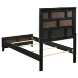 Watson Wood Twin Panel Bed Grey Oak | Twin | Grey | Grey Oak | 212421T