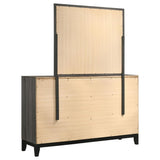 Watson 6-drawer Dresser with Mirror Grey Oak | Grey | Grey Oak | 212423M